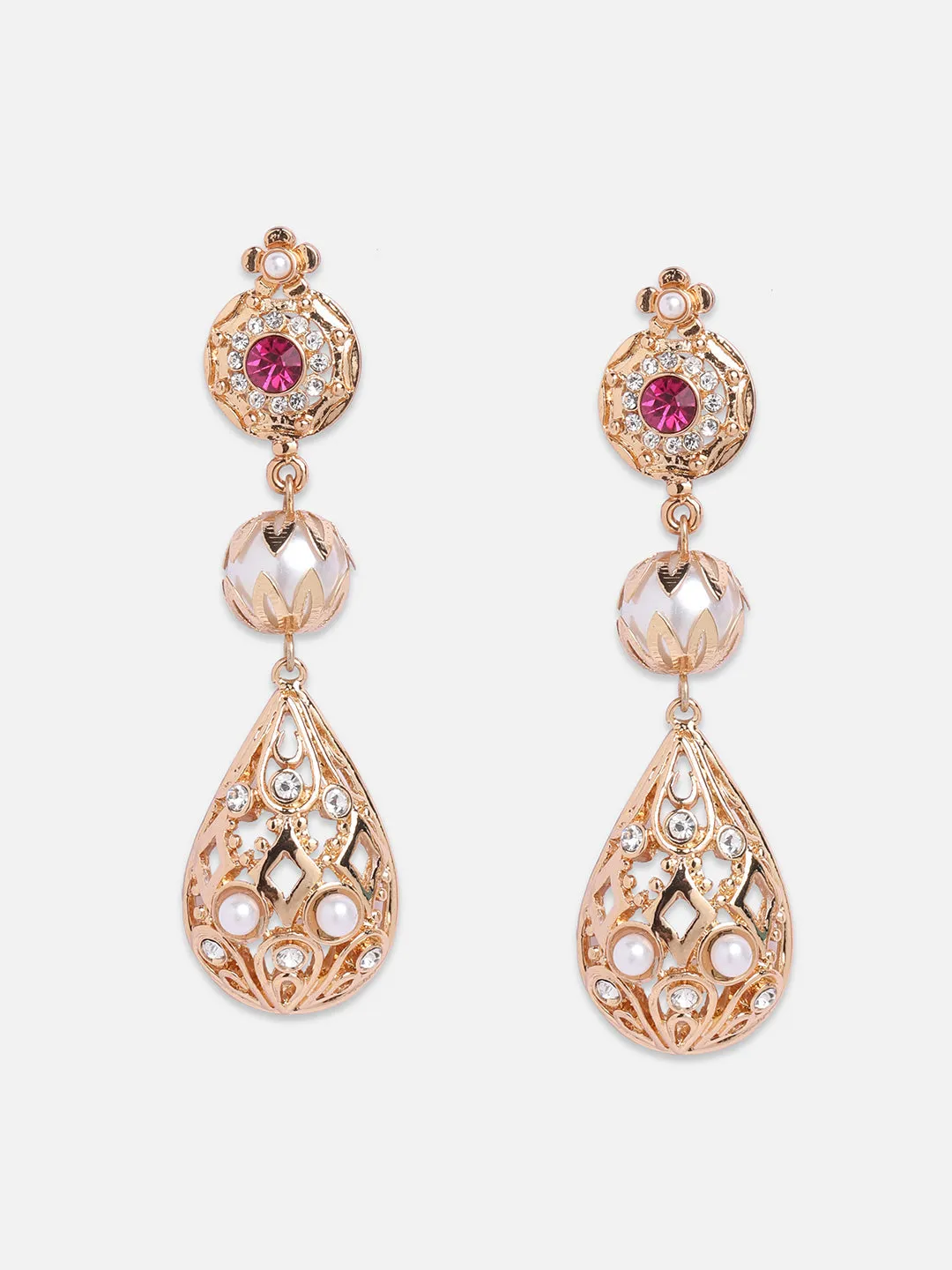 Accessorize London Women's Tear Drop Shape Long Earring