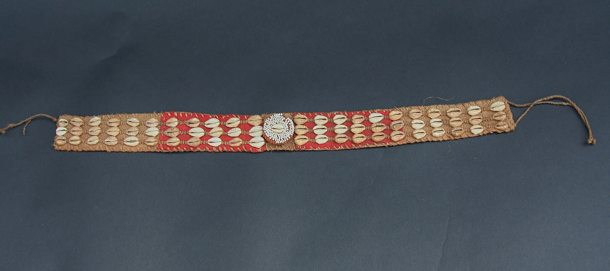 African Royal Kuba Belt Headband/Headdress Antique Congo D.R.C.