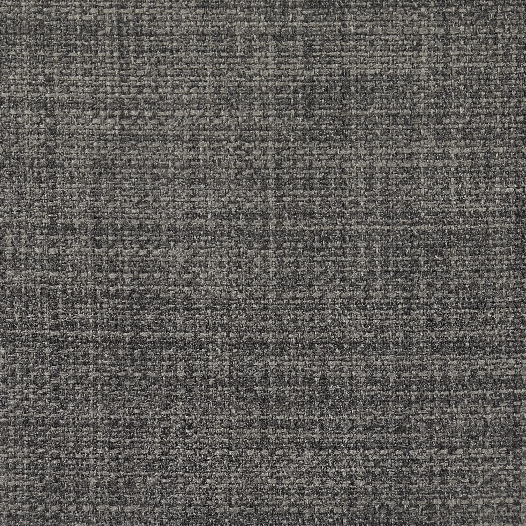 Aidrian Charcoal Gray Linen Desk Chair with Polished Nickel Accents – Adjustable Height & Stylish Design