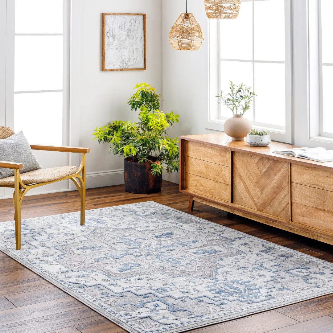 Alamo Machine Woven Rug - Luxurious Updated Traditional Design for Elegance in Any Room