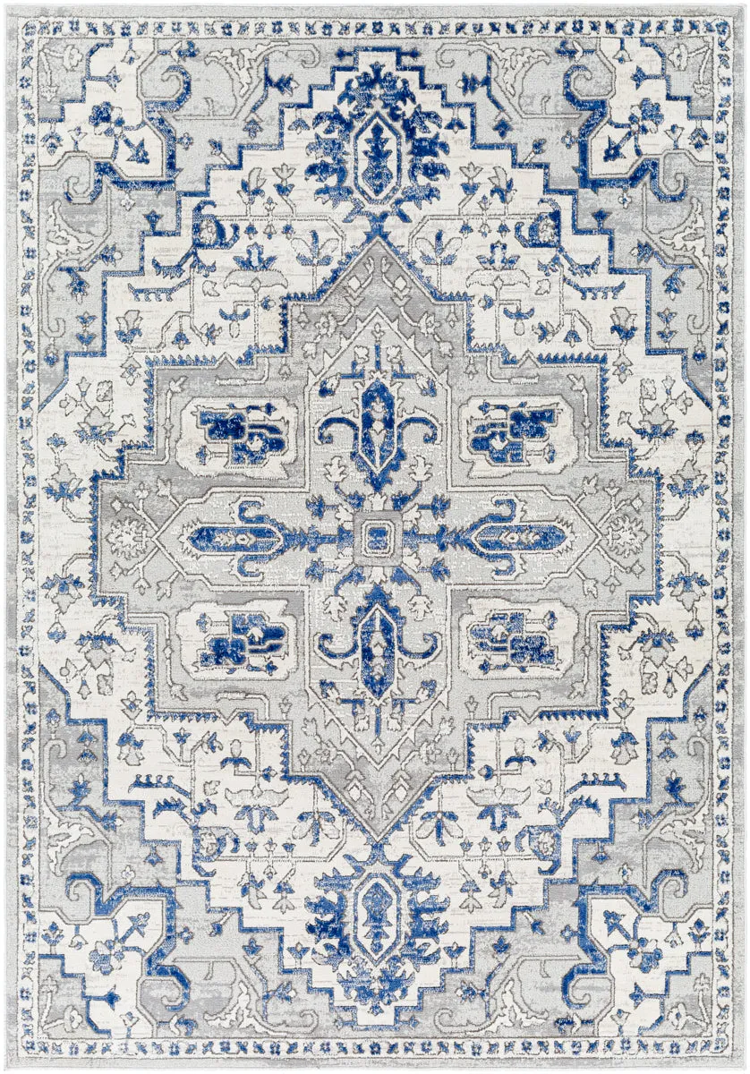 Alamo Machine Woven Rug - Luxurious Updated Traditional Design for Elegance in Any Room