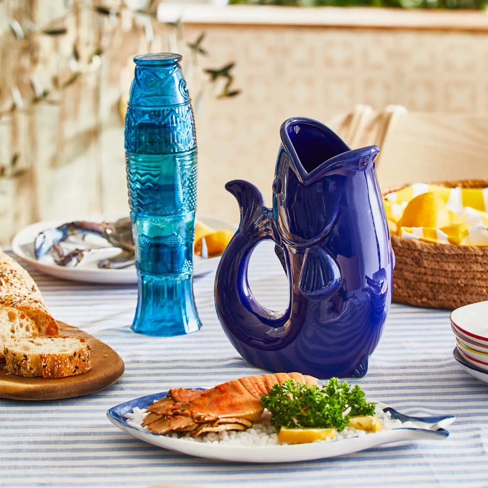 Ambrosia Azure Fish Jug 1.2 Litre