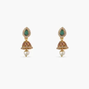 Apri Nakshatra CZ Mini Jhumki