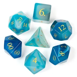 Azure Agate Gemstone 7-Die Set
