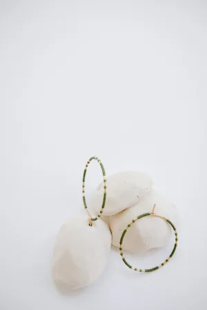 Chaldene Earrings, Palm