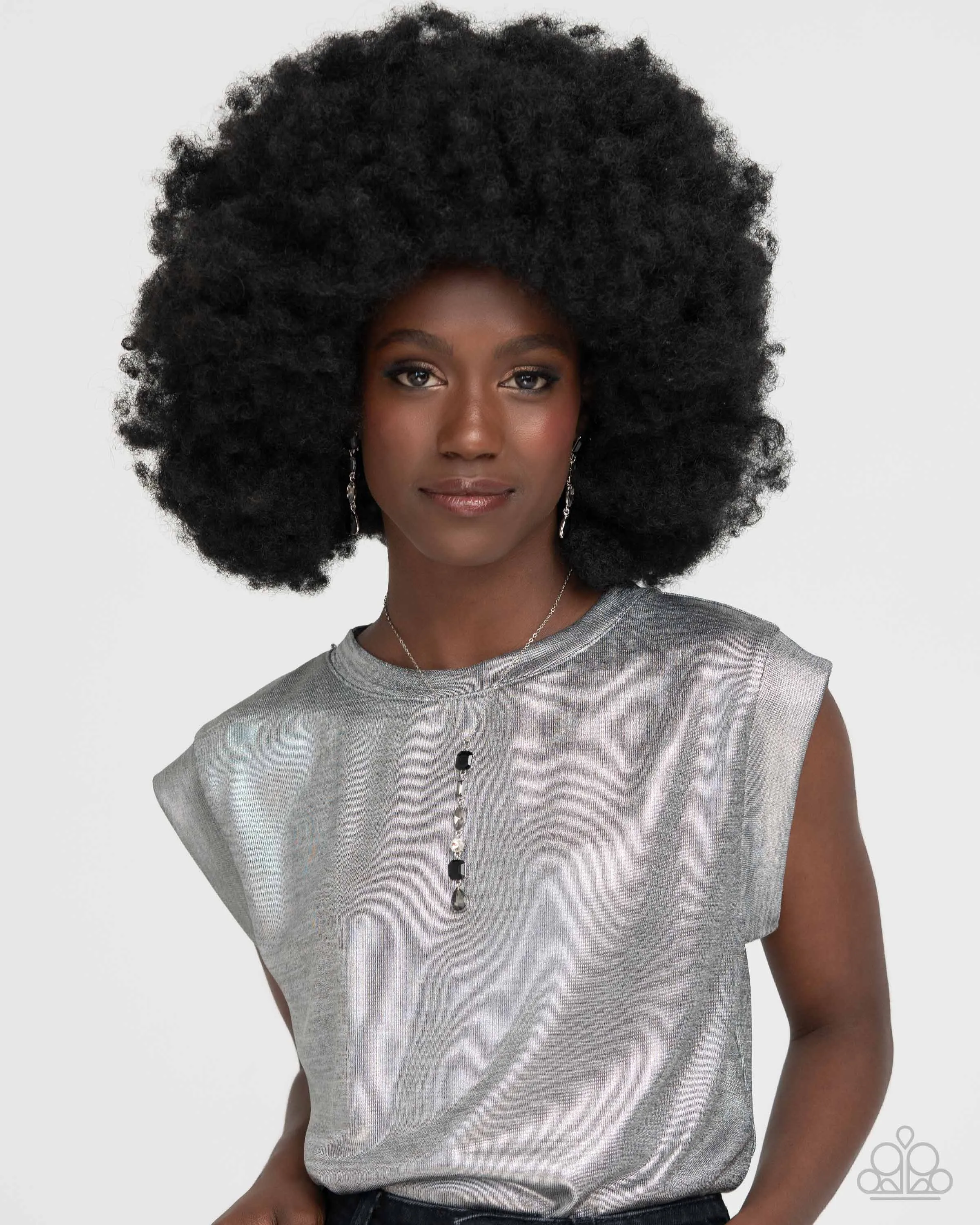 Complete Look - Black Necklace and Earrings