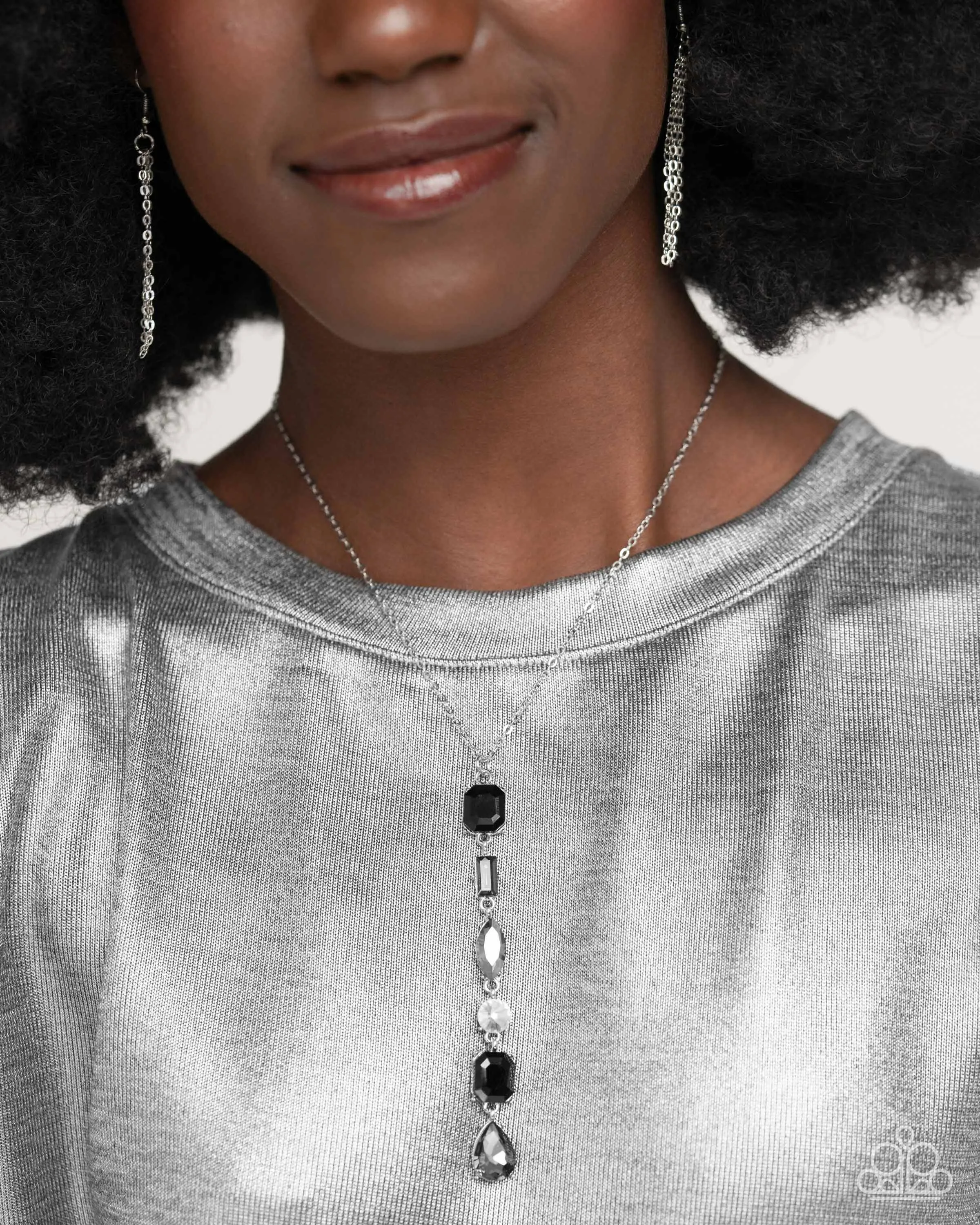 Complete Look - Black Necklace and Earrings