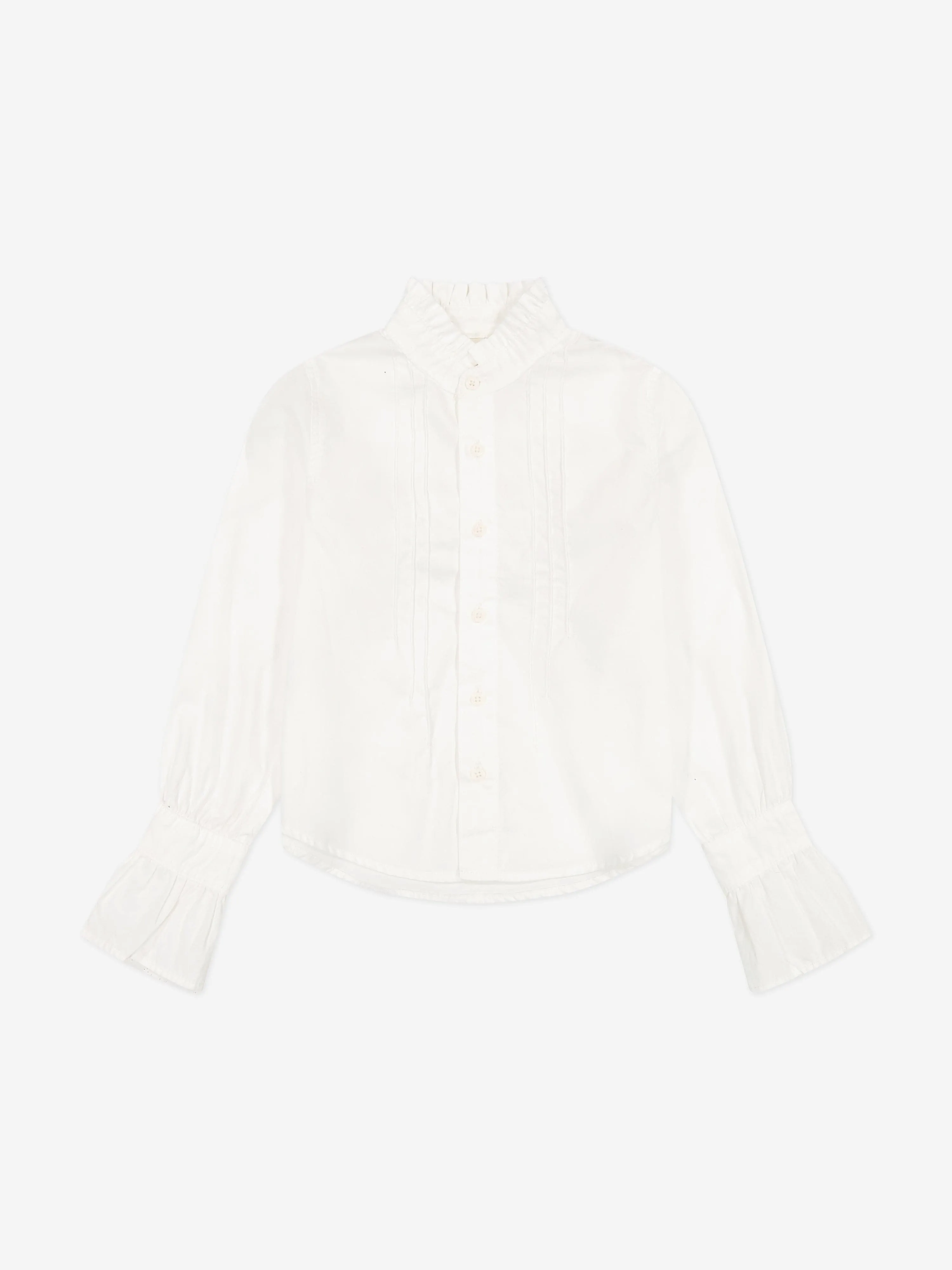 DL1961 Girls Simona Shirt in White