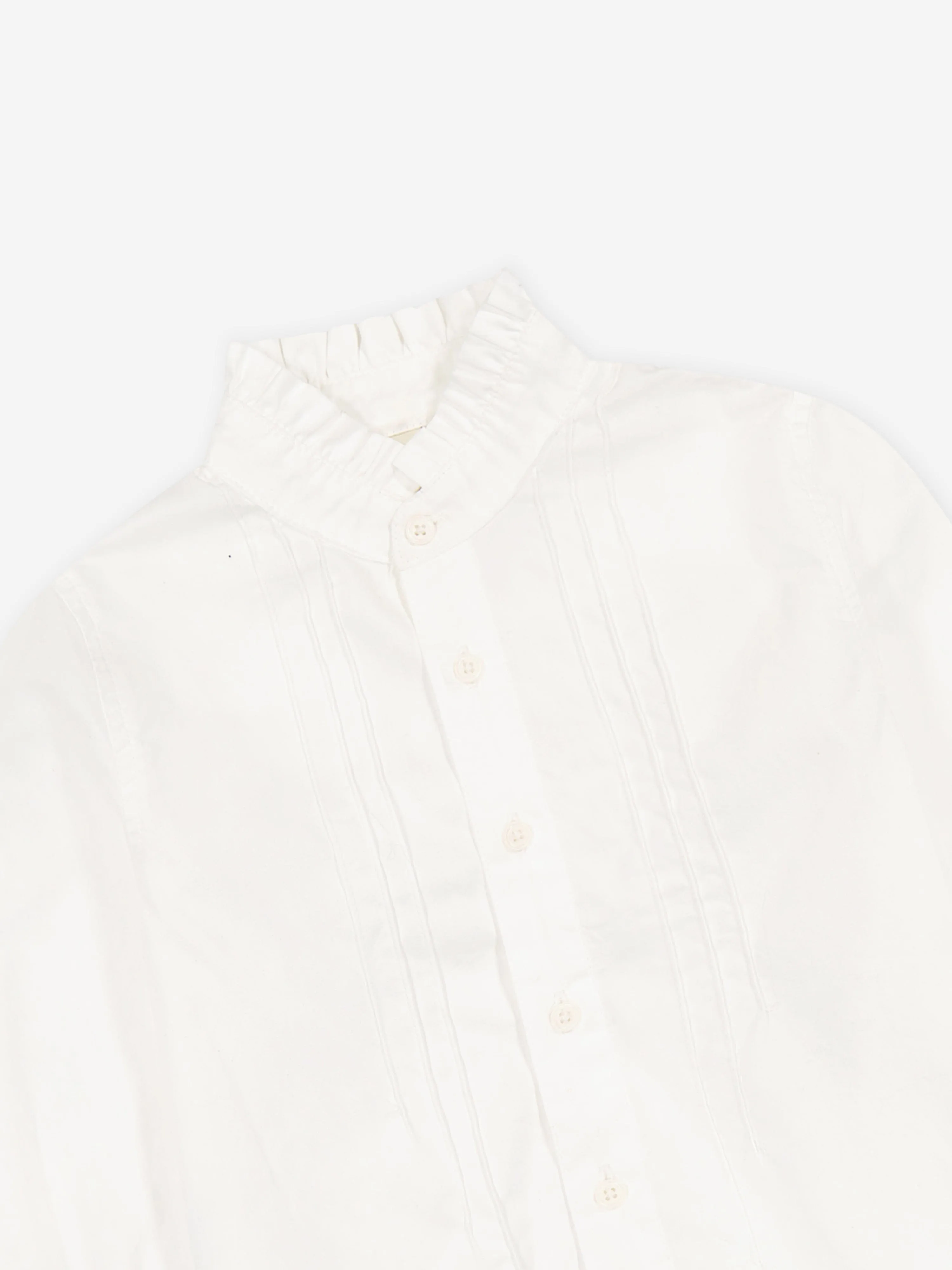 DL1961 Girls Simona Shirt in White