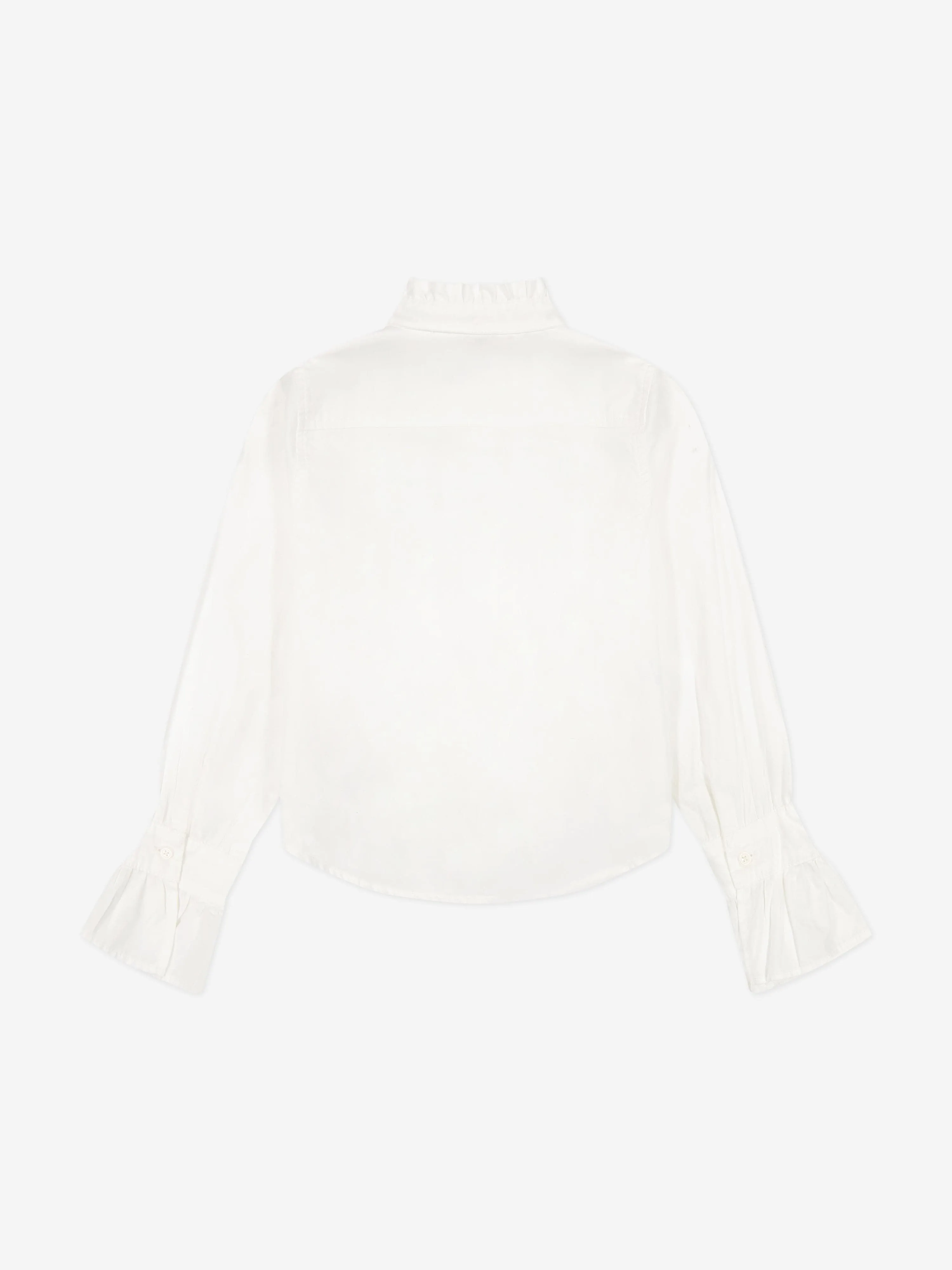 DL1961 Girls Simona Shirt in White