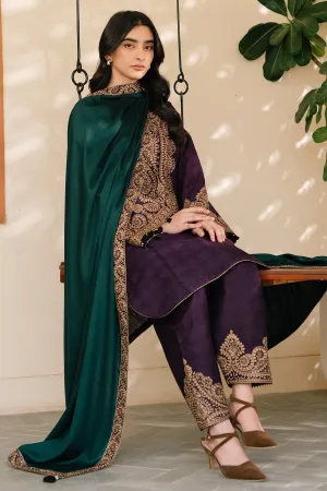 EMBROIDERED JACQUARD KHADDAR UW-0125