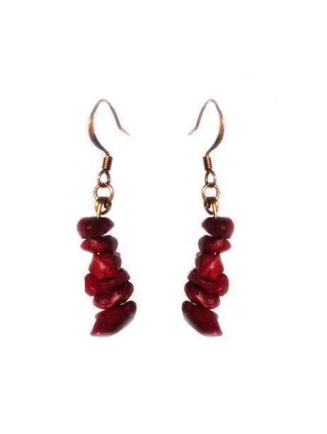 Infused Fire Coral Jewelry Set