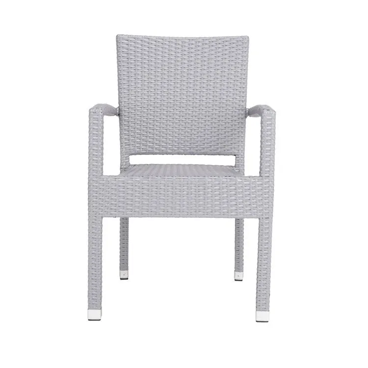 Kelda Stacking Armchairs Set of 2 - Gray