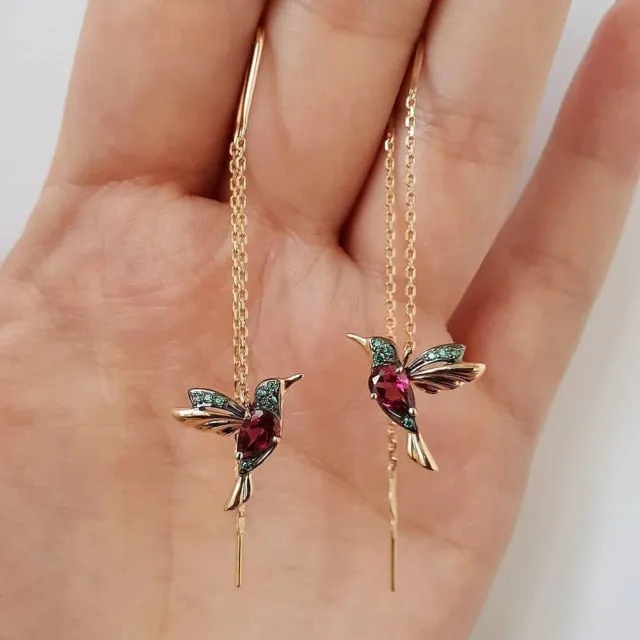 Korean Style Earrings | Drop Dangle Earrings | Korean Earrings | Geometric Earrings | Hanging Earrings | Long Thread Style Earrings