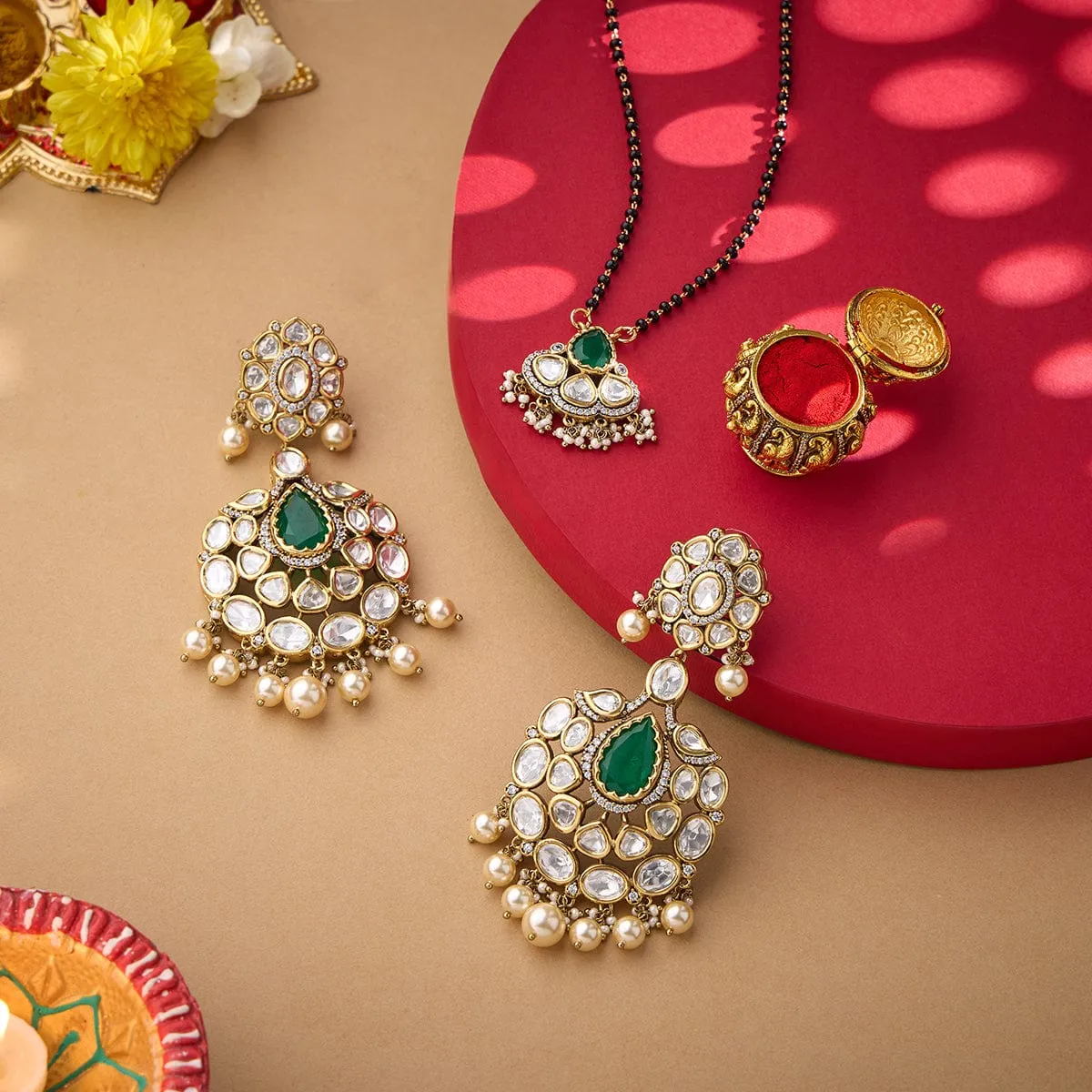 Kundan Earring 173001