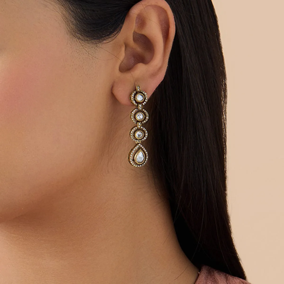 Kundan Earring 174495