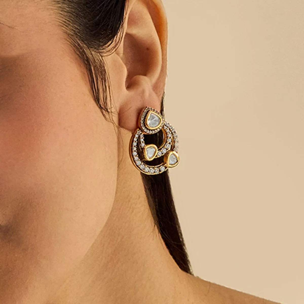 Kundan Earring 176310