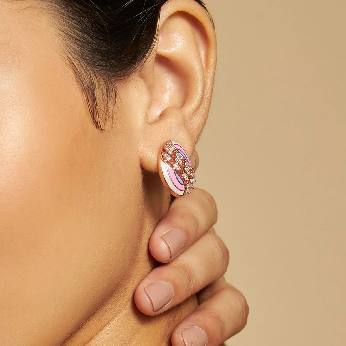 Meenakari Zircon Earring 169727