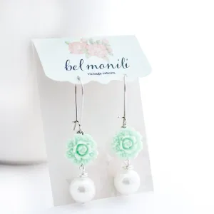 Mint Green Earrings