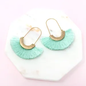 Modern Fan Tassel Hoop