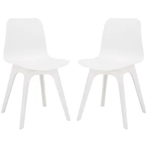 Safavieh Couture Damiano Molded Plastic Dining Chair, SFV6901
