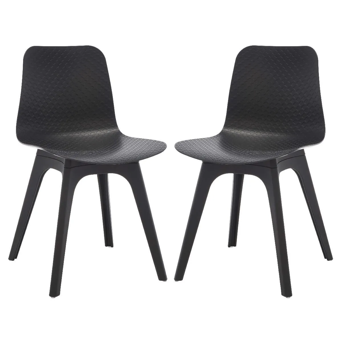 Safavieh Couture Damiano Molded Plastic Dining Chair, SFV6901
