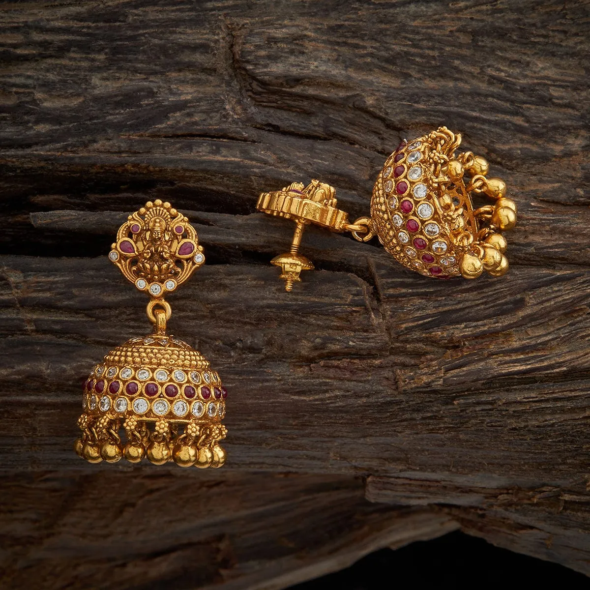 Silver Temple Earring 161863