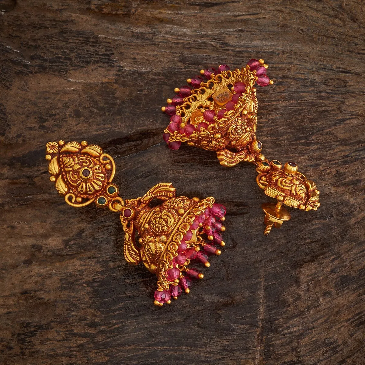 Silver Temple Earring 168079