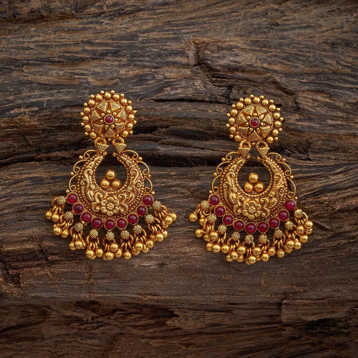 Silver Temple Earring 175742