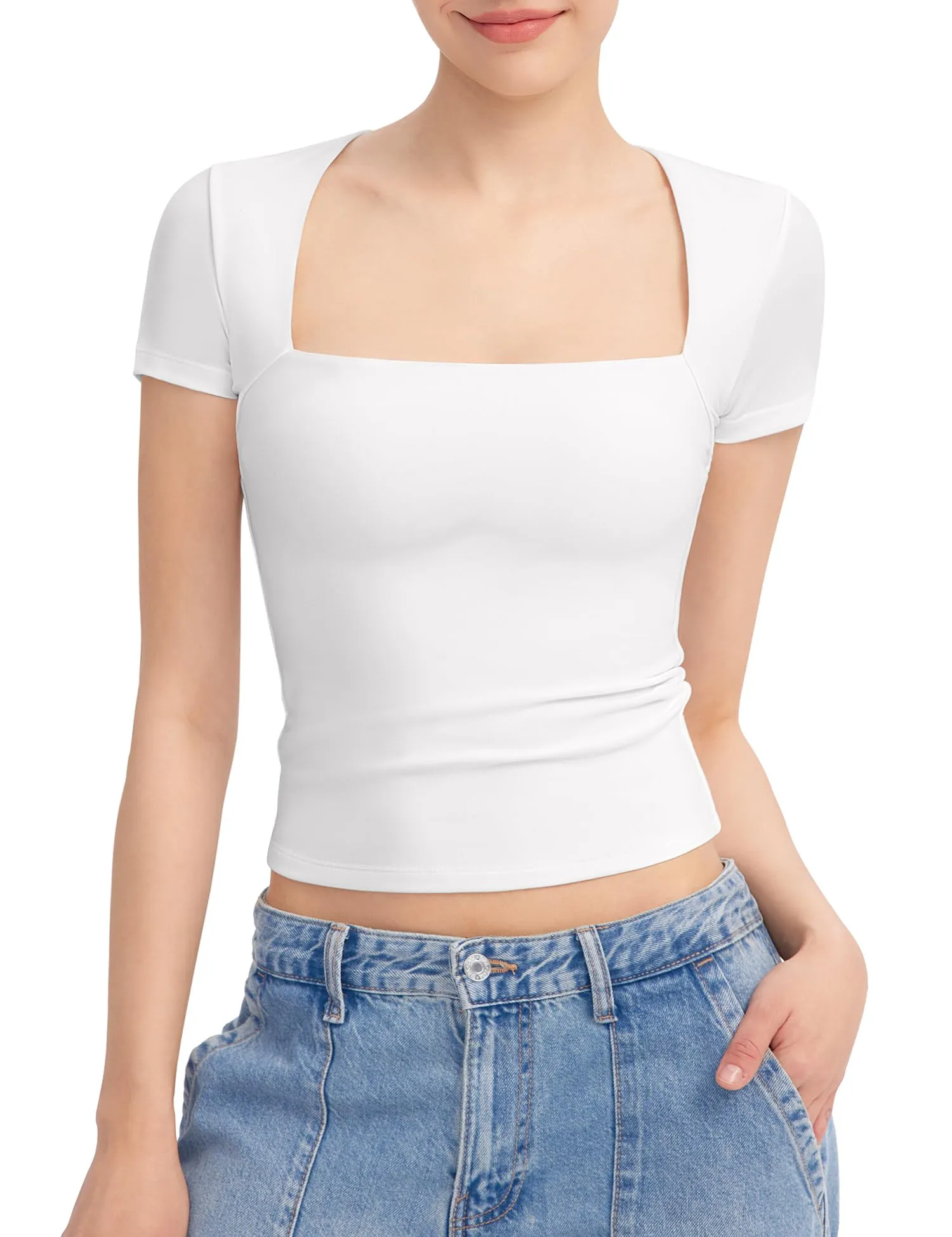 Square Neck T-Shirt