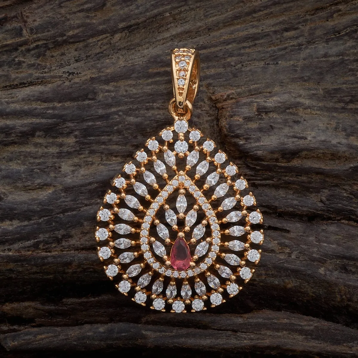 Zircon Pendant Earring 169483